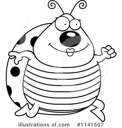 Royalty-Free (RF) Ladybug Clipart Illustration by Cory Thoman - Stock Sample #1141507