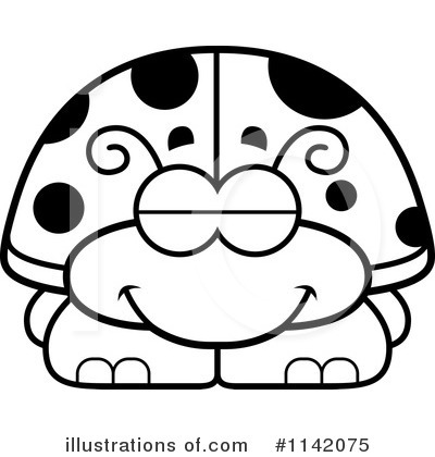 Royalty-Free (RF) Ladybug Clipart Illustration by Cory Thoman - Stock Sample #1142075