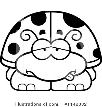 Royalty-Free (RF) Ladybug Clipart Illustration by Cory Thoman - Stock Sample #1142082