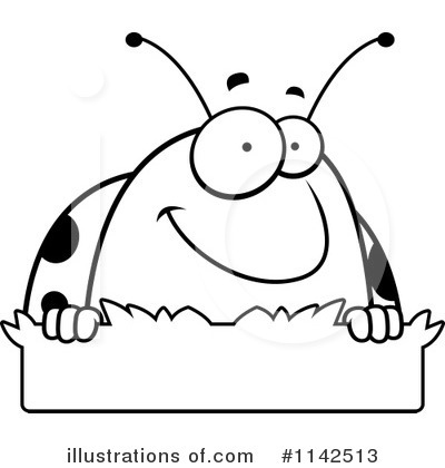 Royalty-Free (RF) Ladybug Clipart Illustration by Cory Thoman - Stock Sample #1142513