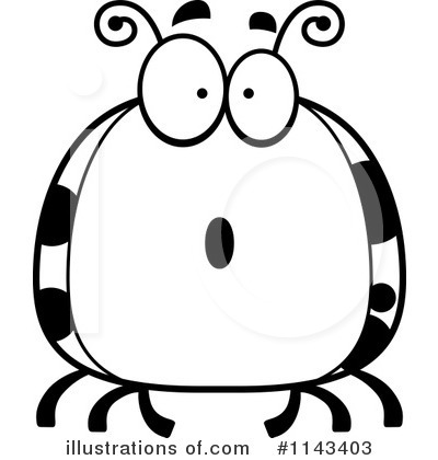 Royalty-Free (RF) Ladybug Clipart Illustration by Cory Thoman - Stock Sample #1143403