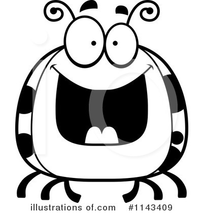 Royalty-Free (RF) Ladybug Clipart Illustration by Cory Thoman - Stock Sample #1143409