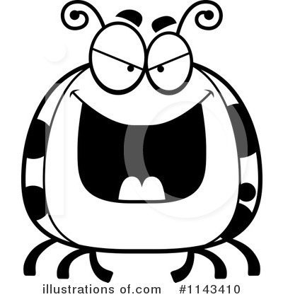 Royalty-Free (RF) Ladybug Clipart Illustration by Cory Thoman - Stock Sample #1143410