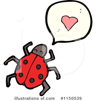 Royalty-Free (RF) Ladybug Clipart Illustration by lineartestpilot - Stock Sample #1150539