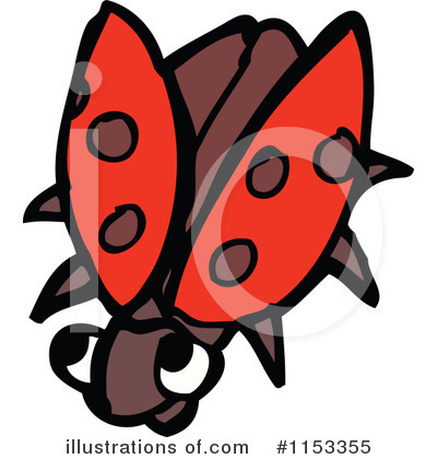 Royalty-Free (RF) Ladybug Clipart Illustration by lineartestpilot - Stock Sample #1153355