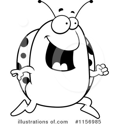Royalty-Free (RF) Ladybug Clipart Illustration by Cory Thoman - Stock Sample #1156985