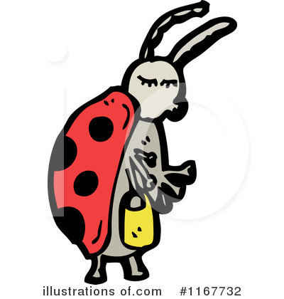 Royalty-Free (RF) Ladybug Clipart Illustration by lineartestpilot - Stock Sample #1167732
