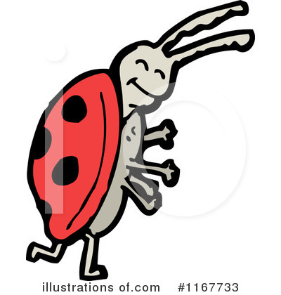 Royalty-Free (RF) Ladybug Clipart Illustration by lineartestpilot - Stock Sample #1167733