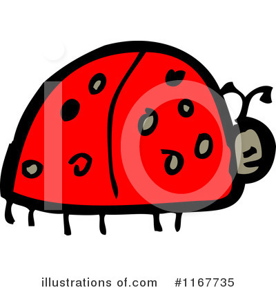 Royalty-Free (RF) Ladybug Clipart Illustration by lineartestpilot - Stock Sample #1167735
