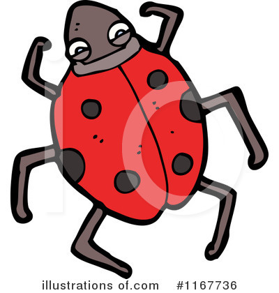Royalty-Free (RF) Ladybug Clipart Illustration by lineartestpilot - Stock Sample #1167736
