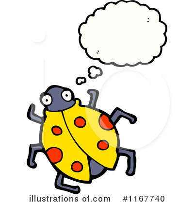 Royalty-Free (RF) Ladybug Clipart Illustration by lineartestpilot - Stock Sample #1167740