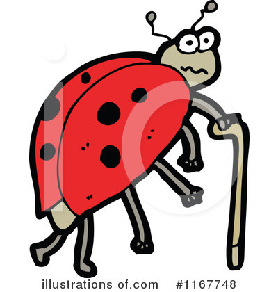 Royalty-Free (RF) Ladybug Clipart Illustration by lineartestpilot - Stock Sample #1167748