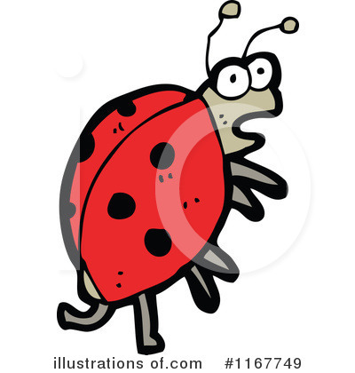 Royalty-Free (RF) Ladybug Clipart Illustration by lineartestpilot - Stock Sample #1167749