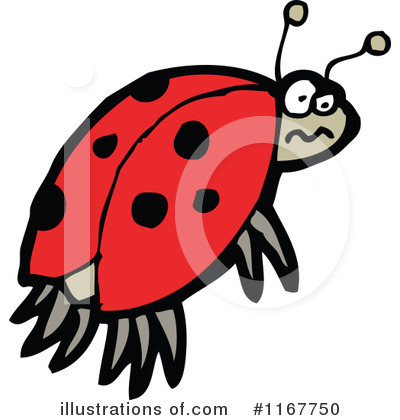 Royalty-Free (RF) Ladybug Clipart Illustration by lineartestpilot - Stock Sample #1167750