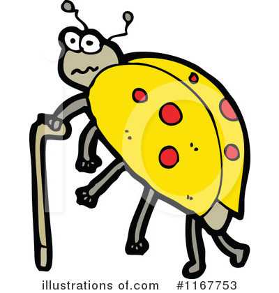 Royalty-Free (RF) Ladybug Clipart Illustration by lineartestpilot - Stock Sample #1167753