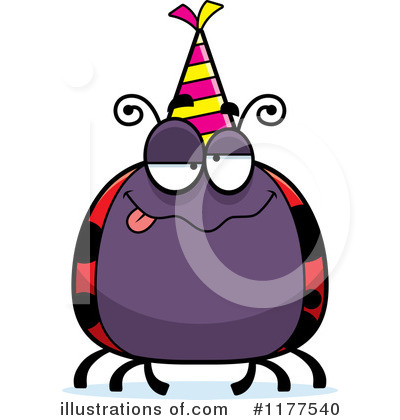 Royalty-Free (RF) Ladybug Clipart Illustration by Cory Thoman - Stock Sample #1177540