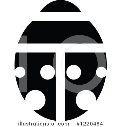 Royalty-Free (RF) Ladybug Clipart Illustration by cidepix - Stock Sample #1220464