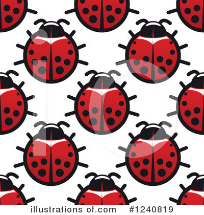 Royalty-Free (RF) Ladybug Clipart Illustration by Vector Tradition SM - Stock Sample #1240819