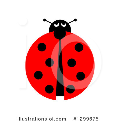 Royalty-Free (RF) Ladybug Clipart Illustration by oboy - Stock Sample #1299675