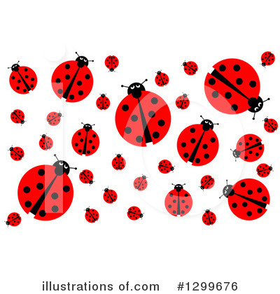 Royalty-Free (RF) Ladybug Clipart Illustration by oboy - Stock Sample #1299676