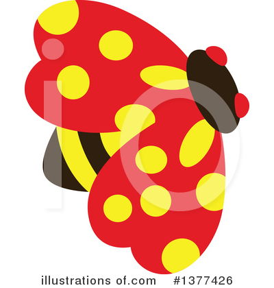 Ladybug Clipart #1377426 by Cherie Reve