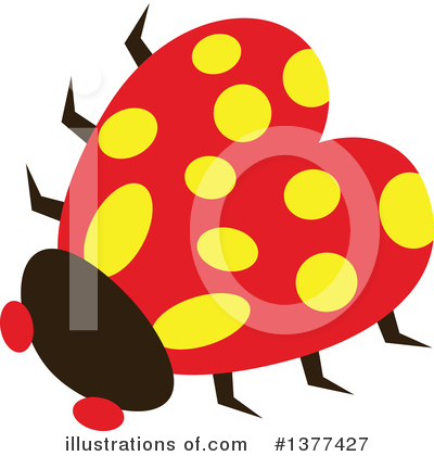 Royalty-Free (RF) Ladybug Clipart Illustration by Cherie Reve - Stock Sample #1377427
