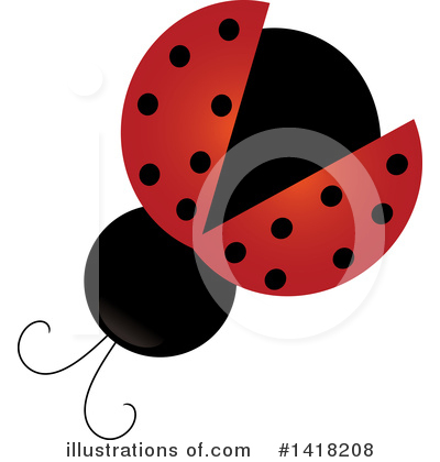 Ladybird Clipart #1418208 by Pams Clipart