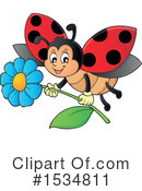 Ladybug Clipart #1534811 by visekart