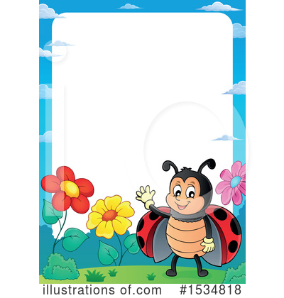 Royalty-Free (RF) Ladybug Clipart Illustration by visekart - Stock Sample #1534818