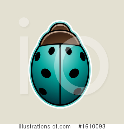 Royalty-Free (RF) Ladybug Clipart Illustration by cidepix - Stock Sample #1610093