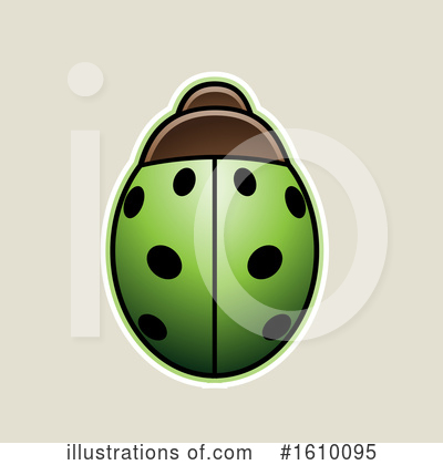 Royalty-Free (RF) Ladybug Clipart Illustration by cidepix - Stock Sample #1610095