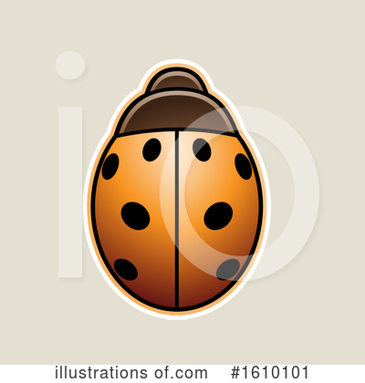 Royalty-Free (RF) Ladybug Clipart Illustration by cidepix - Stock Sample #1610101