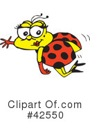 Ladybug Clipart #42550 by Dennis Holmes Designs