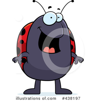 Royalty-Free (RF) Ladybug Clipart Illustration by Cory Thoman - Stock Sample #438197