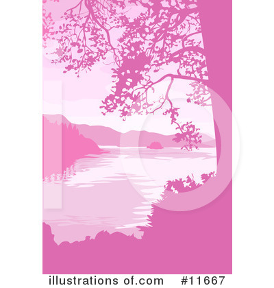 Lake Clipart #11667 by AtStockIllustration