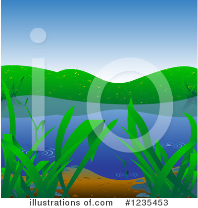 Royalty-Free (RF) Lake Clipart Illustration by dero - Stock Sample #1235453