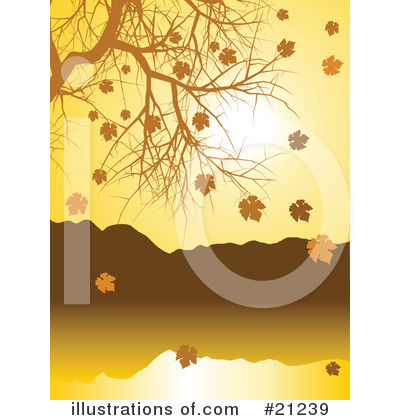 Royalty-Free (RF) Lake Clipart Illustration by elaineitalia - Stock Sample #21239