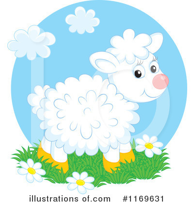 Royalty-Free (RF) Lamb Clipart Illustration by Alex Bannykh - Stock Sample #1169631