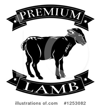 Royalty-Free (RF) Lamb Clipart Illustration by AtStockIllustration - Stock Sample #1253082