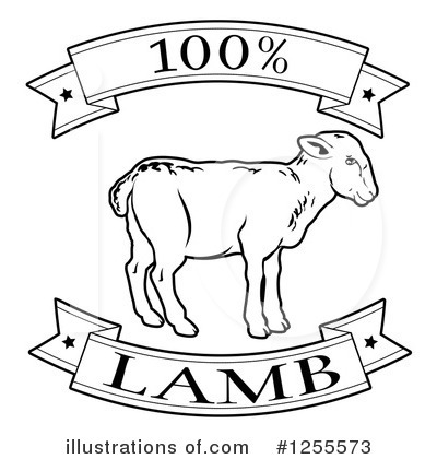 Royalty-Free (RF) Lamb Clipart Illustration by AtStockIllustration - Stock Sample #1255573