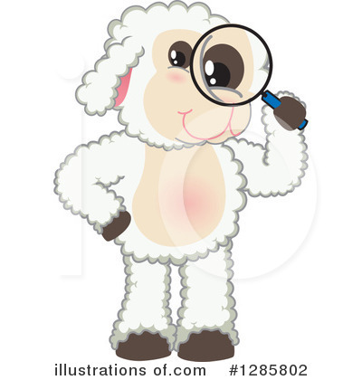 Lamb Clipart #1285802 by Mascot Junction