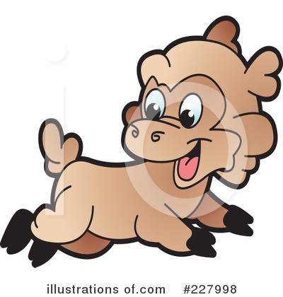 Royalty-Free (RF) Lamb Clipart Illustration by Lal Perera - Stock Sample #227998