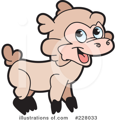 Royalty-Free (RF) Lamb Clipart Illustration by Lal Perera - Stock Sample #228033