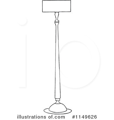 Royalty-Free (RF) Lamp Clipart Illustration by Prawny Vintage - Stock Sample #1149626