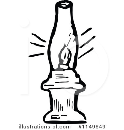 Royalty-Free (RF) Lamp Clipart Illustration by Prawny Vintage - Stock Sample #1149649