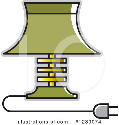 Royalty-Free (RF) Lamp Clipart Illustration by Lal Perera - Stock Sample #1239074
