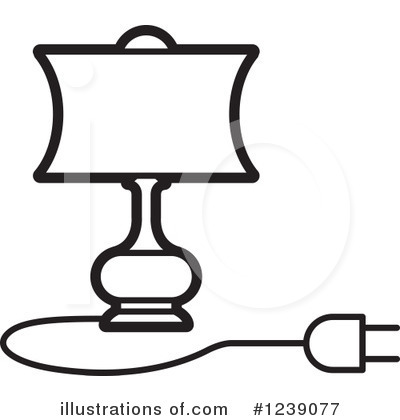 Lamp Clipart #1239077 by Lal Perera