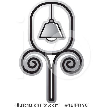 Royalty-Free (RF) Lamp Clipart Illustration by Lal Perera - Stock Sample #1244196