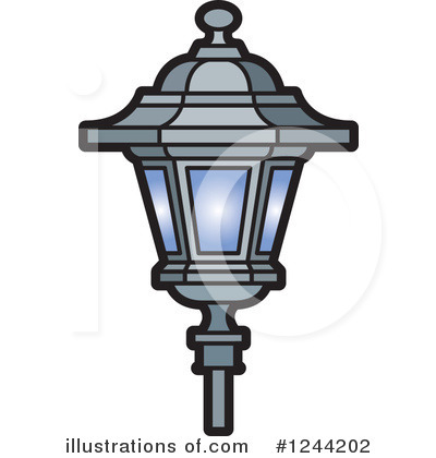 Royalty-Free (RF) Lamp Clipart Illustration by Lal Perera - Stock Sample #1244202