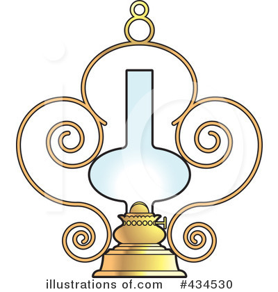 Royalty-Free (RF) Lamp Clipart Illustration by Lal Perera - Stock Sample #434530